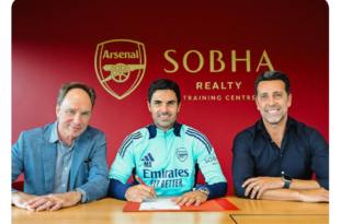 Mikel Arteta signs new three year deal with Arsenal