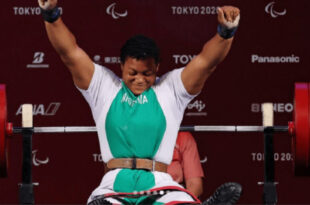 Nigeria?s Oluwafemiayo breaks world record, wins gold at Paralympics