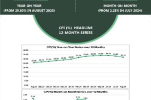 Nigeria?s inflation rate drops to 32.15%, it