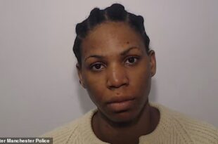 Nurse who left her 10-week-old baby to d!e while she went to work is jailed for 3 years after being caught trying to flee�UK�to�Nigeria