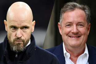 Piers Morgan calls Man.United coach Erik ten Hag a