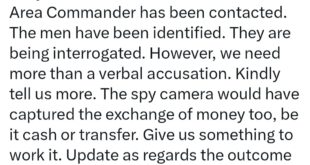 "The men have been identified and are being interrogated" Police reacts after its officers were accused of harassing and extorting N1m from corps members