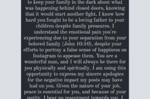 ?We both struggled to make this work, even in the face of divorce. I apologize for the negative impact my posts may have had on you?- Footballer Jude Ighalo?s ex-wife Sonia writes