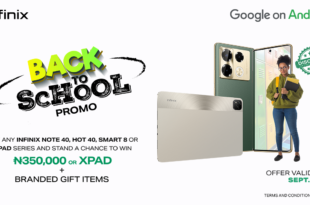 Win N350,000, X-PAD, Others In Infinix?s Back To School Promo