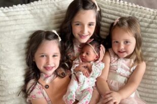 Woman whose 3 children share same birthday gives birth to 4th child on same date