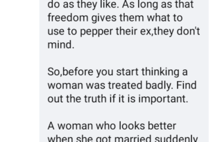 Women look better and excel after leaving their marriages - Nigerian lady says