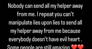 ?You can?t manipulate lies to send my helpers away, everyone doesn?t have an evil heart? - Bobrisky throws a shade