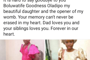 12-year-old student slumps and d!es during school hours in Ondo after reportedly predicting her own d�ath