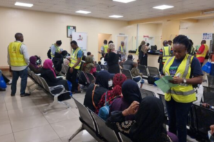 180 stranded Nigerians return from Libya (photos)