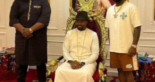 Actor, Patrick Doyle questions Davido?s choice of outfit to see the Olu of Warri