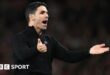 Arsenal manager Mikel Arteta was left frustrated after the draw with Liverpool at Emirates Stadium