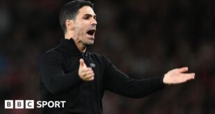 Arsenal manager Mikel Arteta was left frustrated after the draw with Liverpool at Emirates Stadium