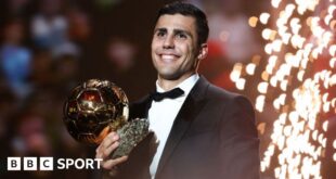 Rodri wins Ballon d'Or