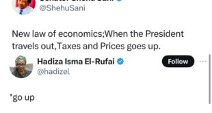 Between Senator Shehu Sani and former Kaduna state first lady, Hadiza El-Rufai on X