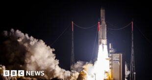 Boeing-made communications satellite breaks up in space