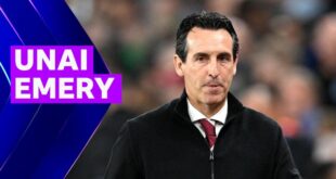 Aston VIlla boss Unai Emery