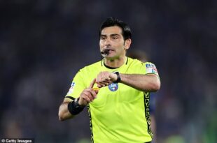 Champions League referee is