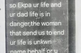 Edo police arrest two suspects for sending text messages to a woman threatening to burn down her house and assassinate her entire family if she fails to pay N1.5m