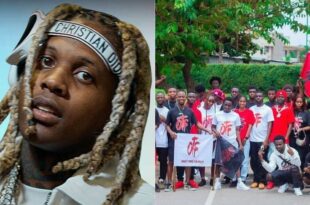 Ghanaian fans of American rapper Lil Durk hits the street to demand his release