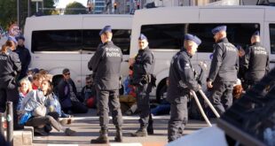 Greta Thunberg detained at fossil fuel subsidy protest in Brussels