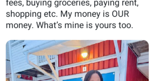 I will help you with paying our children?s school fees, buying groceries, paying rent. My money is OUR money - Wife material tells her future husband