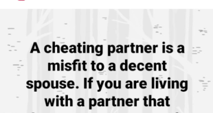 If you are living with a partner that cheats, your are not safe - Nigerian marriage counsellor says