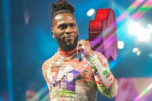 I'm now richer than people I looked up to - Burna Boy declares