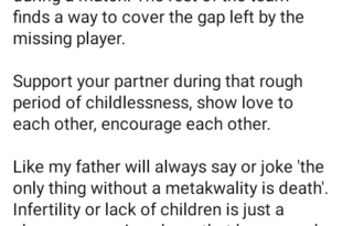 Infertility journey is a team work. Support your partner during period of childlessness - Nigerian man who became a father after years of marriage advises couples