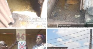 Lagos state govt seal up residential building for failing to have toilets