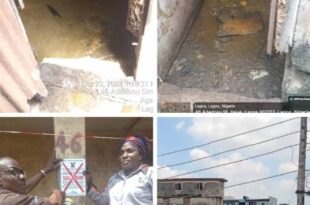 Lagos state govt seal up residential building for failing to have toilets