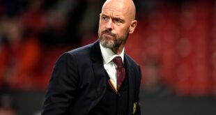 Man. United coach, Erik ten Hag breaks silence on his future after 3-0 defeat by Tottenham