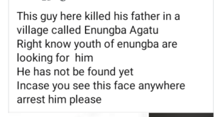 Man flees after allegedly k!lling his father in Benue