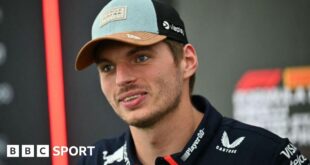 Max Verstappen wearing Red Bull uniform at the United States Grand Prix