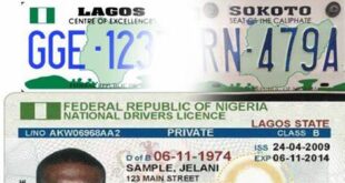 Nigerians to pay more for number plates and driver?s license from November 1