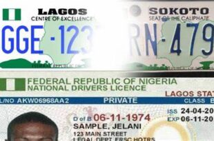 Nigerians to pay more for number plates and driver?s license from November 1