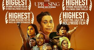 Omoni Oboli’s ‘The Uprising: Wives on Strike 3’ tops West African Box Office