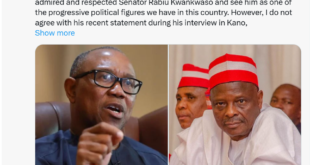 Peter Obi is bigger than Rabiu Kwankwaso politically - Bashir Ahmad