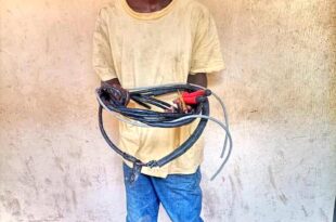 Police arrest man for vandalizing telecom mast in Enugu