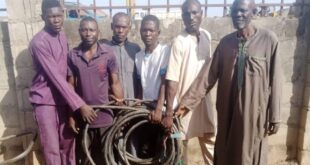 Police arrest six suspected vandals in Niger State, recover armoured cables