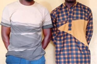 Police arrest two brothers for kidnapping, r�ping and robbing 17-year-old girl in Ogun