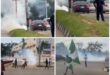 Police fire teargas at protesters in Abuja (videos)