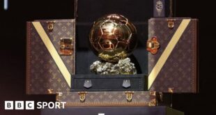 The Ballon d'Or trophy