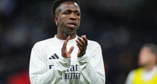 Real Madrid star, Vinicius Jr blames his fight against Racism for losing out on the Ballon d