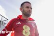 Defender Rhys Norrington-Davies during a Wales training session