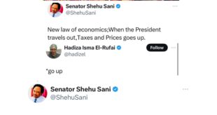 Senator Shehu Sani replies former Kaduna first lady, Hadiza El-Rufai, hours after she corrected his English on X