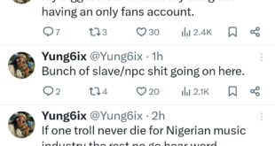 Singer Yung6ix reveals his greatest fear