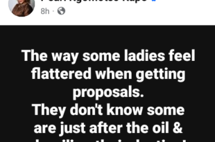 Some ladies feel flattered when getting proposals not knowing that some men want to derail their destiny - South African lawyer and preacher says