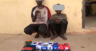 Two 15-year-old secondary school students arrested for robbery in Bauchi