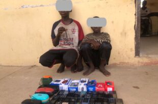 Two 15-year-old secondary school students arrested for robbery in Bauchi