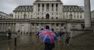 UK inflation falls to 3-year low boosting hopes for another rate cut